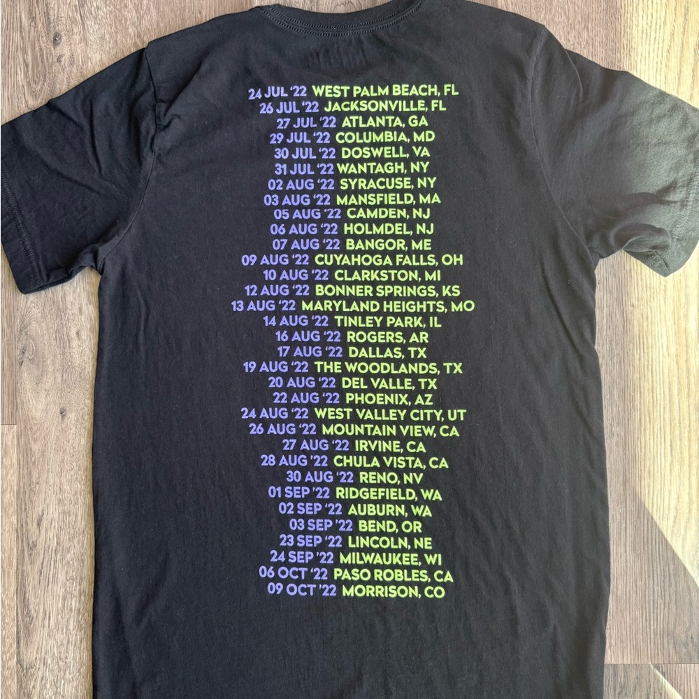 Incubus 2022 Tour Tee Sz.M - Picture 5 of 5